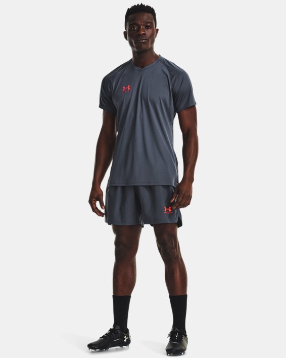 Men's UA Accelerate T-Shirt, Gray, pdpMainDesktop image number 2